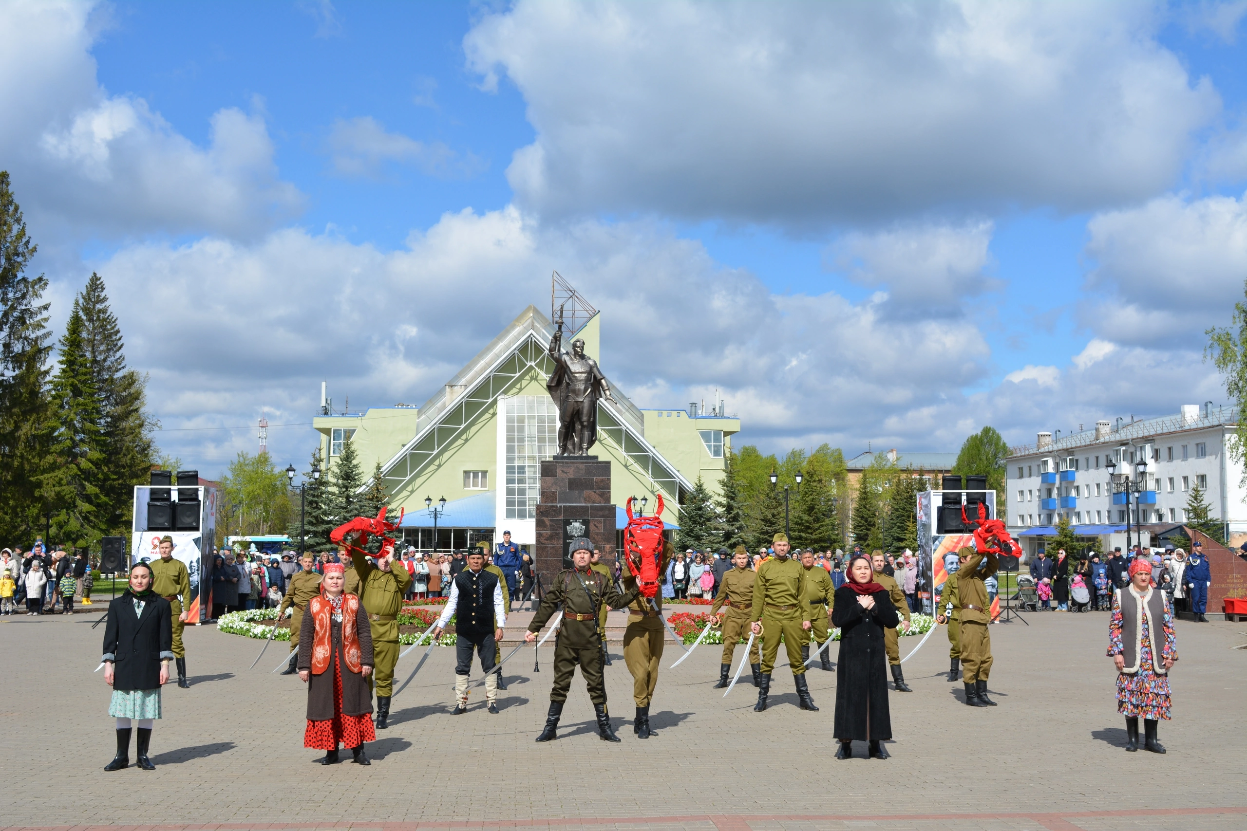 Торжественный митинг, посвященный Дню Победы!